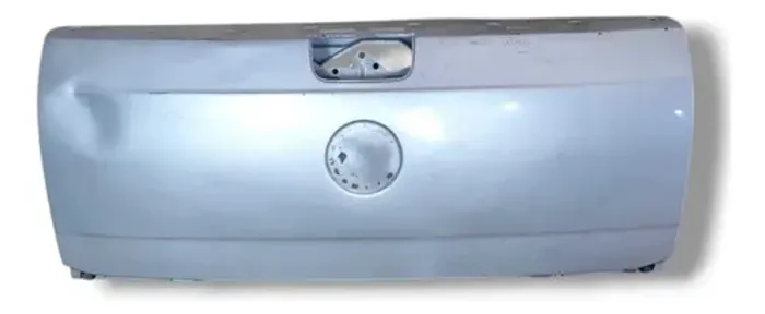 Tampa De Mala Vw Saveiro G5 G6 3 Furos Na Fechadura Detalhe Prata