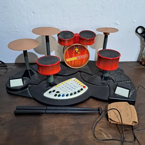 Bateria de Brinquedo Elétrica (Não funciona)