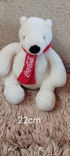 Pelúcia urso coca cola