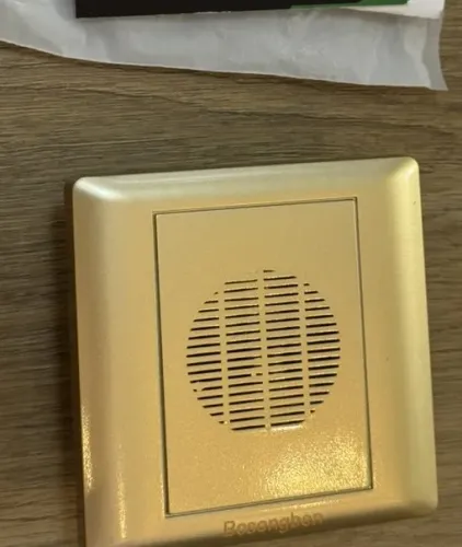 Campainha residencial de embutir 220V nova ML-86-4 nunca usada 4 fios
