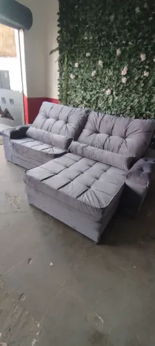 Sofá Retrátil e Reclinável Novos a PRONTA ENTREGA HOJE