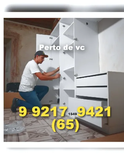 Montador de Móveis no Alvorada, CPA IV, Bosque da Saúde, Pico do Amor e Duque de Caxias