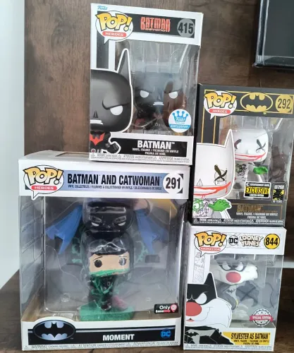 Pack Batman edição limitadas funko pop