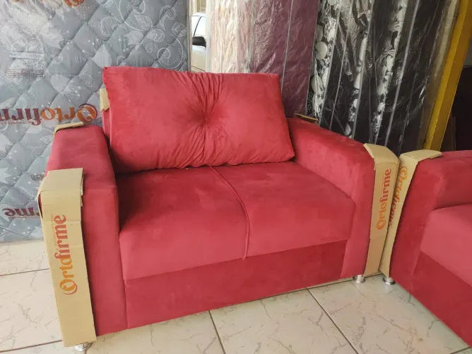 Sofá dois lugares NOVO,  entrego hoje
