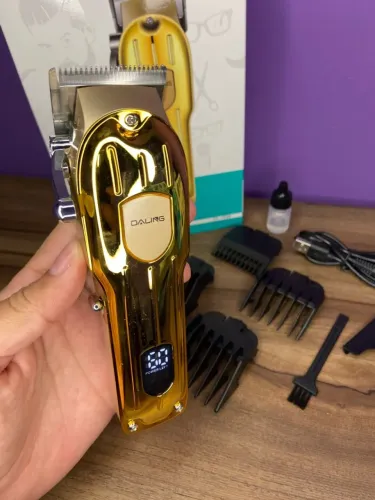 Máquina de Cortar Cabelo Recarregável daling