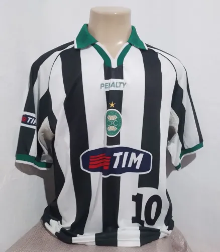 Camisa oficial Coritiba-PR 2000.