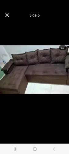 Sofá madri 2,20m x1,23 chave pronta entrega, contato 98- *