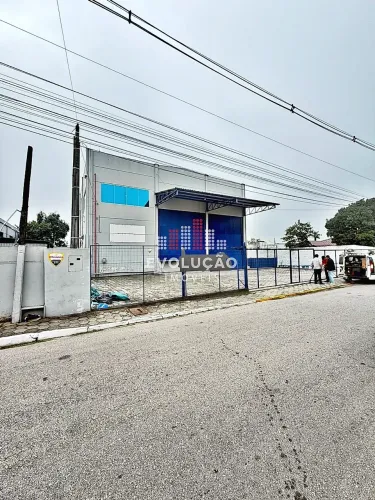 Galpão comercial ou industrial, disponível para locação na cidade de Biguaçu/SC