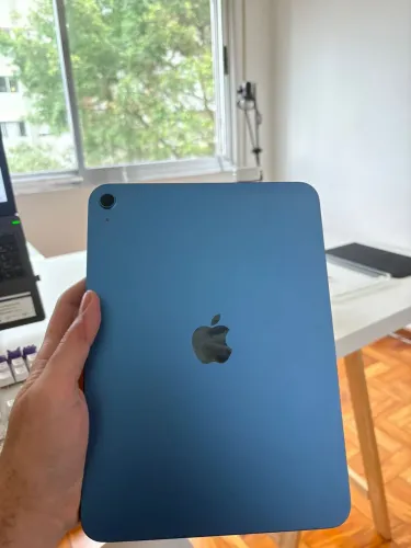 iPad 11ª Geração Chip A16 256GB Wi-Fi Azul - Impecável