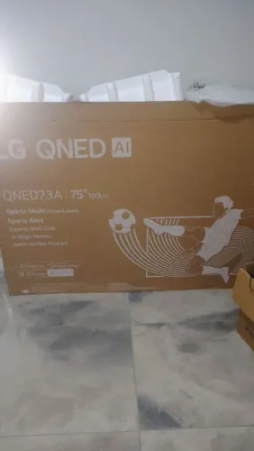 Telão nova 75", armário de cozinha, painel de tv, sofá retrátil