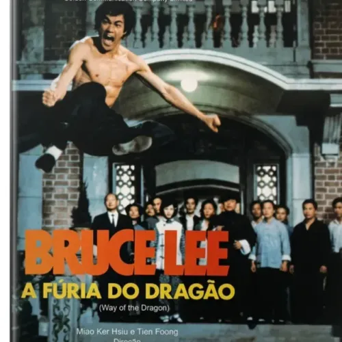 VHS Bruce Lee A Fúria do Dragão Original 1980s PAL-M Nacional Concine Legendado