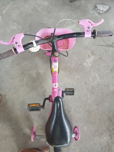 Bicicleta infantil rosa