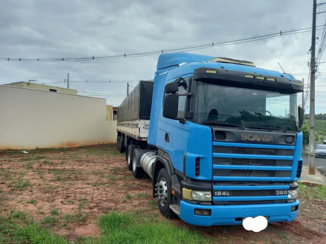 Scani 124 360 carreta  noma  2007