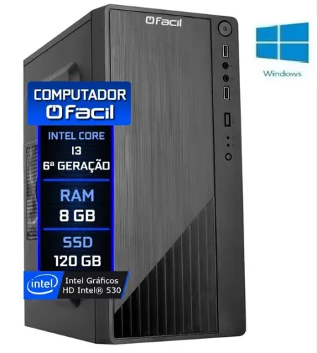 Cpu Core i3 6ª Ger, Nova na cx - Oferta!