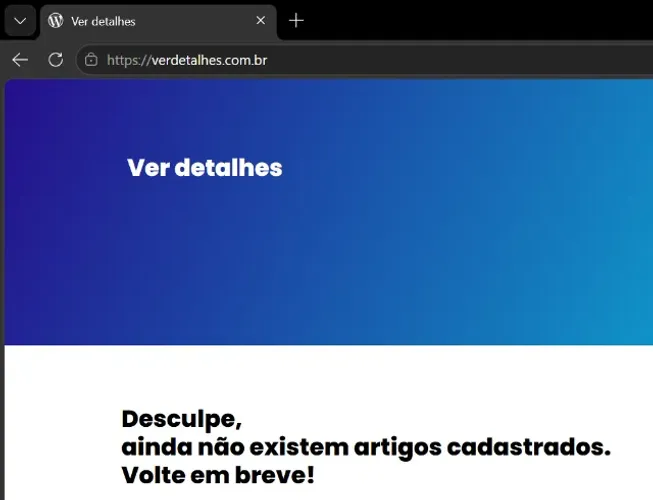 Vendo domínio verdetalhes.com.br segundo maior CTA do Brasil
