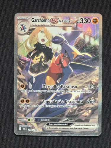 Garchomp ex da Cíntia (232/182) - Rivais Predestinados
