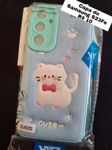 Capa para Celular Samsung S23FE R$ 10