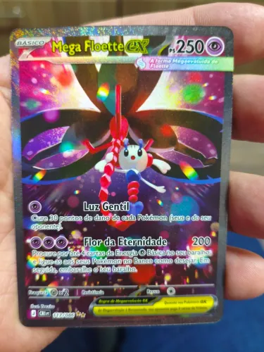 Mega Floette EX 117/086 NM Pokémon TCG - Ilustração Especial Caos Ascendente