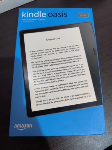 Kindle Oasis 32 GB na Caixa c/ Capa (Perfeito Estado)