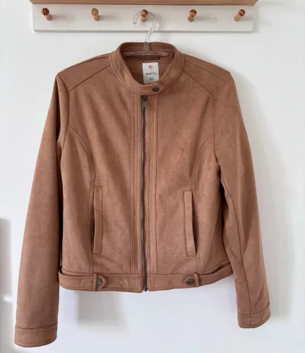 Jaqueta Casaco Camurça Feminina