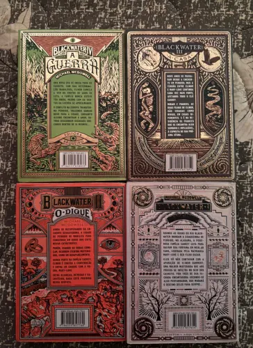 Livros série black Water