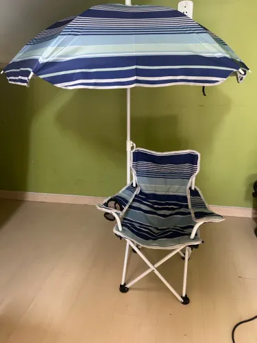 Cadeira de praia infantil com Sombreiro