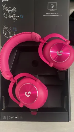 Headset Gamer Logitech G Pro X 2 Lightspeed Sem Fio Magenta