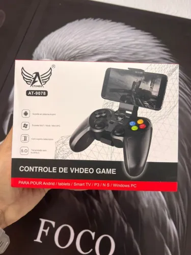 Controle de video gamer 