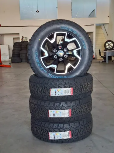 RODAS ARO 18 CMO PNEUS DA S10