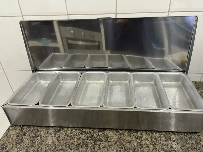 Condimentadora inox