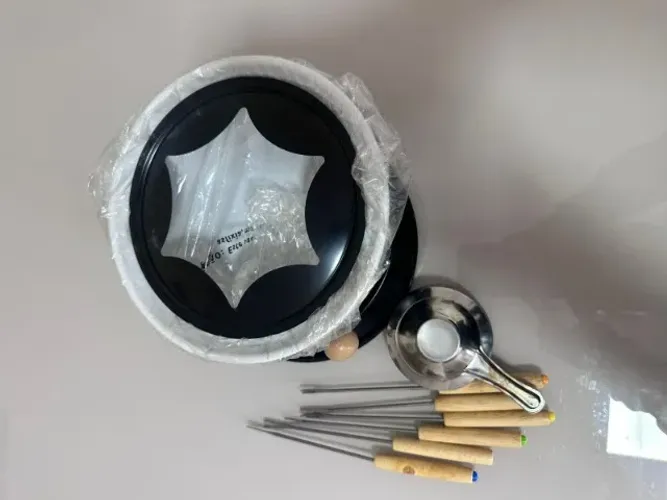 Kit Conjunto Aparelho Para Fondue Completo