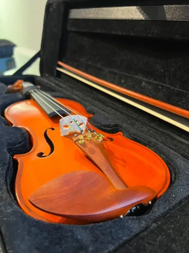 Violino Antoni Marsale Hv110 Stradivari 1/2 com Espaleira