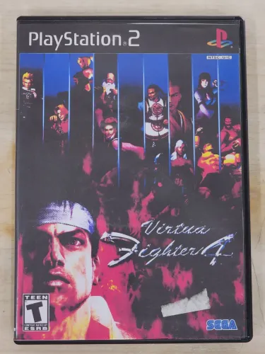 Virtua Fighter 4 disco original seminovo de Playstation 2