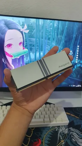 Memória Asgard Valkyrie 8GB 3200mhz - Aceito cartão e entrego