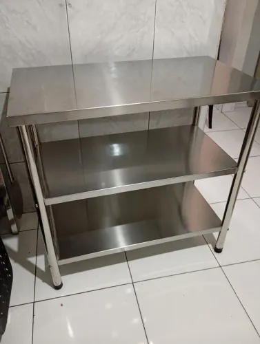 Mesa Bancada de Inox