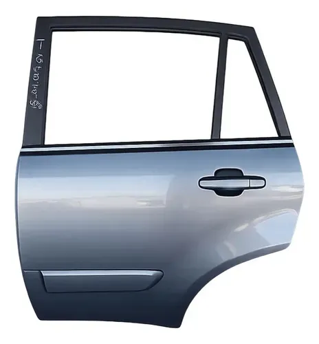 Porta Traseira Esquerda Chery Tiggo 2 2013/2016 Traseira Esquerda Cinza
