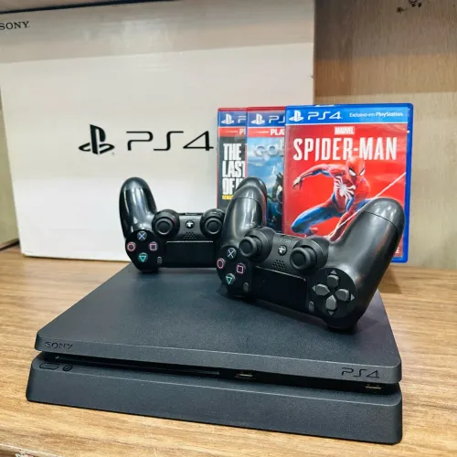 PlayStation 4 Slim 1TB + Jogo + 10 Meses Garantia