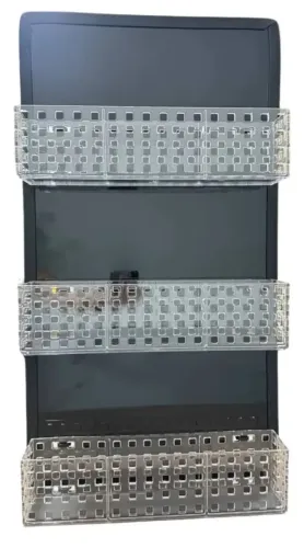 Suporte com 3 Bandejas para Carro - Transforme Seu Veículo em um Ponto de Vendas!