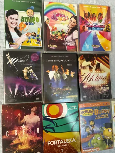 COLEÇÃO DVDS DIANTE DO TRONO