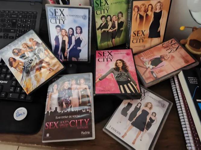Coleção de DVDS originais de Sexy in the city