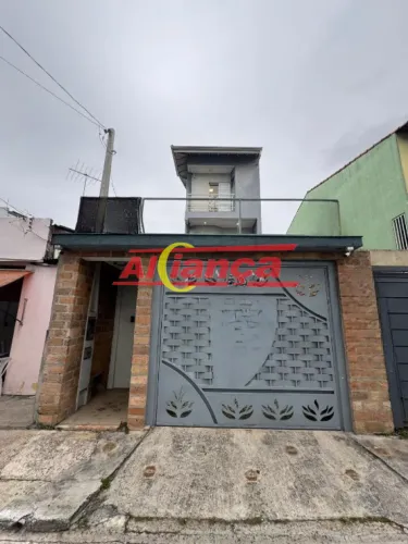 Sobrado com 3 quartos sendo 3 suites, para alugar, 180m² - Bairro - Vila Augusta - Guarulh