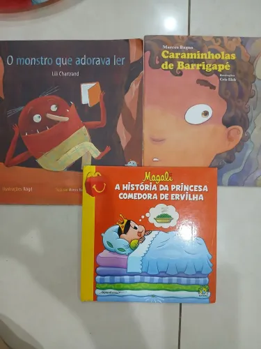 Livros infantis, para várias fases da infância 