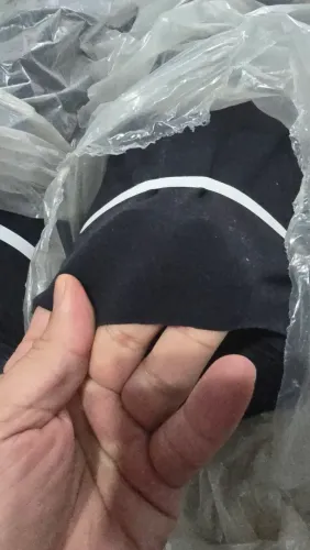Tecido suplex preto 250 gramatura 94% poliester e 6% elastano
