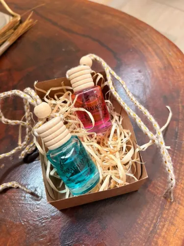 Aromatizador de carro artesanal