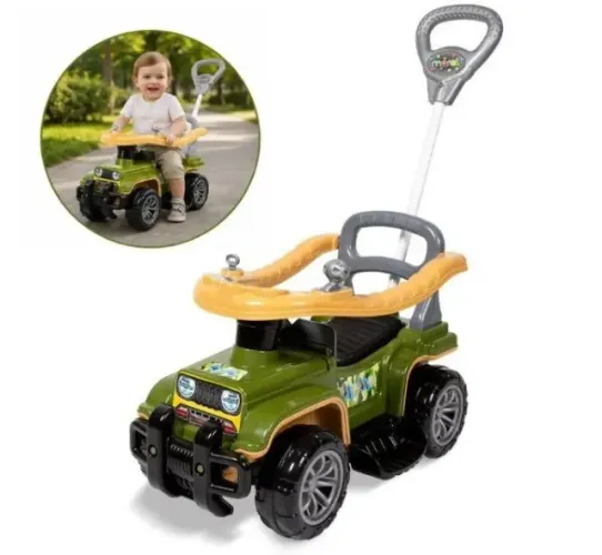 Jip Jip Carrinho Passeio Com Empurrador - Maral