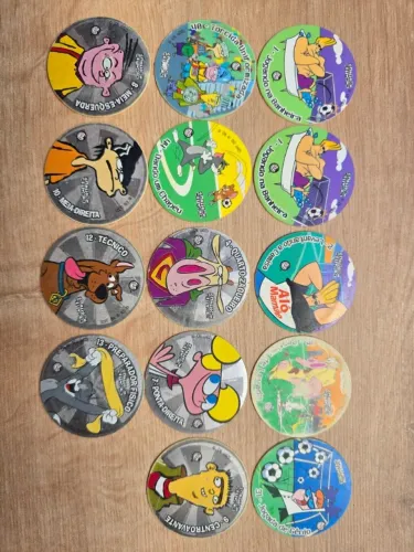 Lote Toon Tazo na Copa Elma Chips