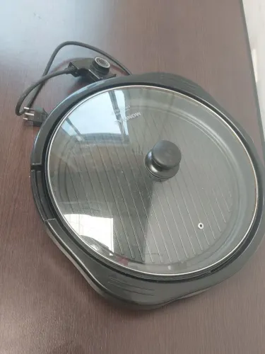 Panela Elétrica Grill Antiaderente 220V