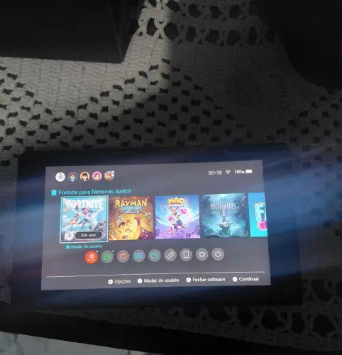 Nintendo Switch v2 bloqueado 