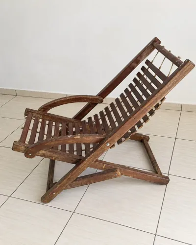 Cadeira Espreguiçadeira Madeira