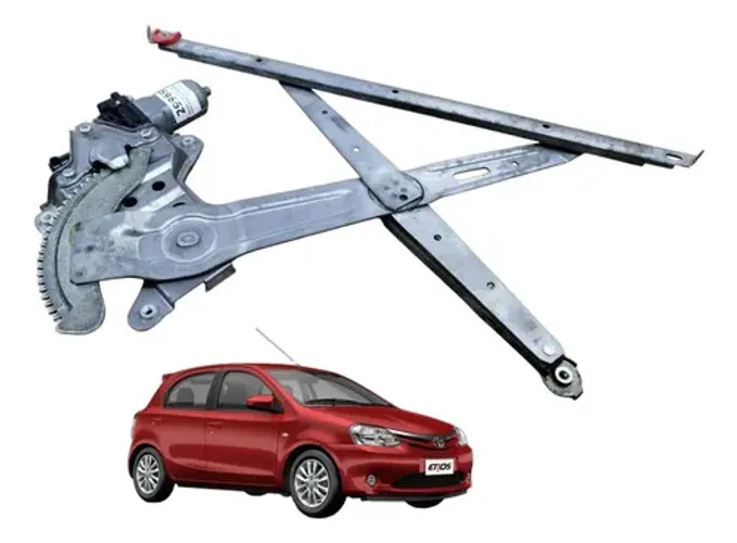 Maquina Vidro Dianteira Esq Toyota Etios 2014 Original